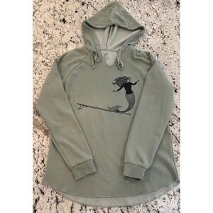 Westcoastees surfing mermaid hoodie hoody Van Isle West Coast Canadian made‎ M